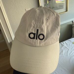 Alo white Baseball Cap